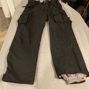 Columbia Titanium Weatherproof Snow Pants Men’s Medium Black